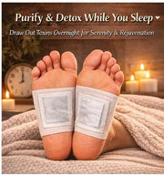 Herbal Foot Care Patches (पैरों में लगाने वाले पैच) – रातभर पैरों की देखभाल