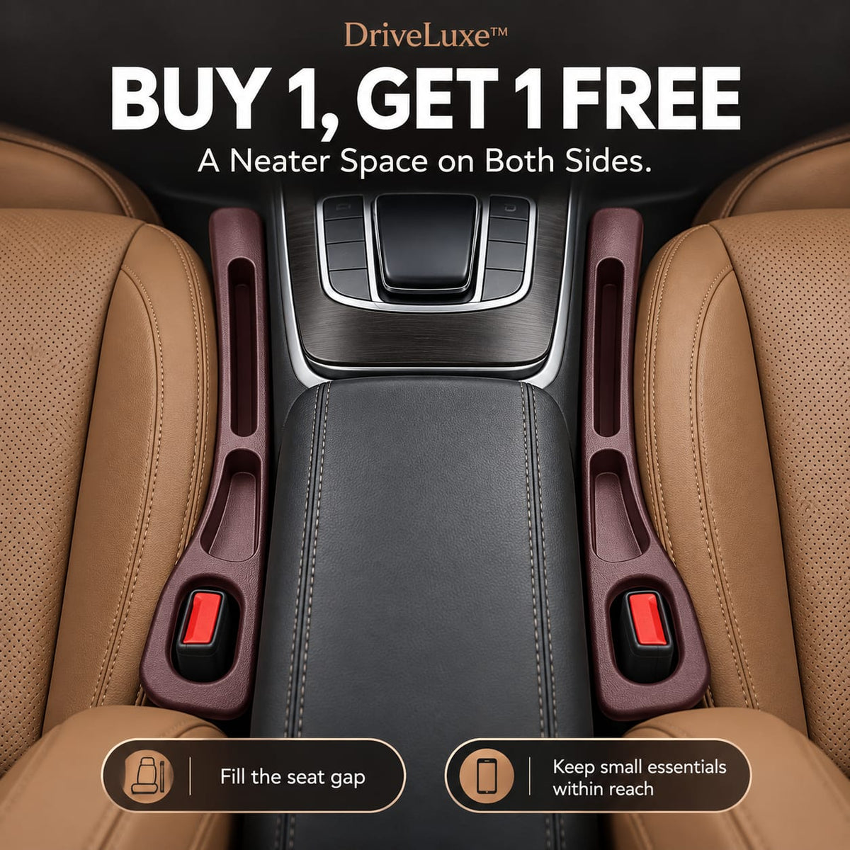 DriveLuxe™ — Close the Gap. Enjoy the Drive. (Buy 1 Get 1 Free)