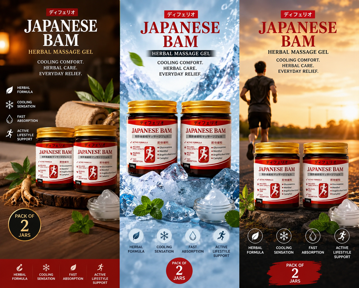 Japanese Instant Pain Relief Soothing Massage Gel (BUY 1 GET 1)