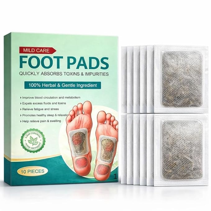 Herbal Foot Care Patches (पैरों में लगाने वाले पैच) – रातभर पैरों की देखभाल